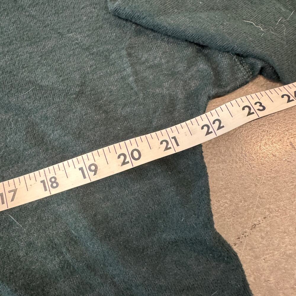 Abercrombie & Fitch Soft & Cozy Green Turtleneck Longsleeve Sweater Medium - Picture 4 of 5